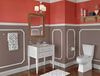 Elongated Concealed Trapway Toilet