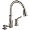 Pull-Down Kitchen Faucet w/Soap (Recertified)