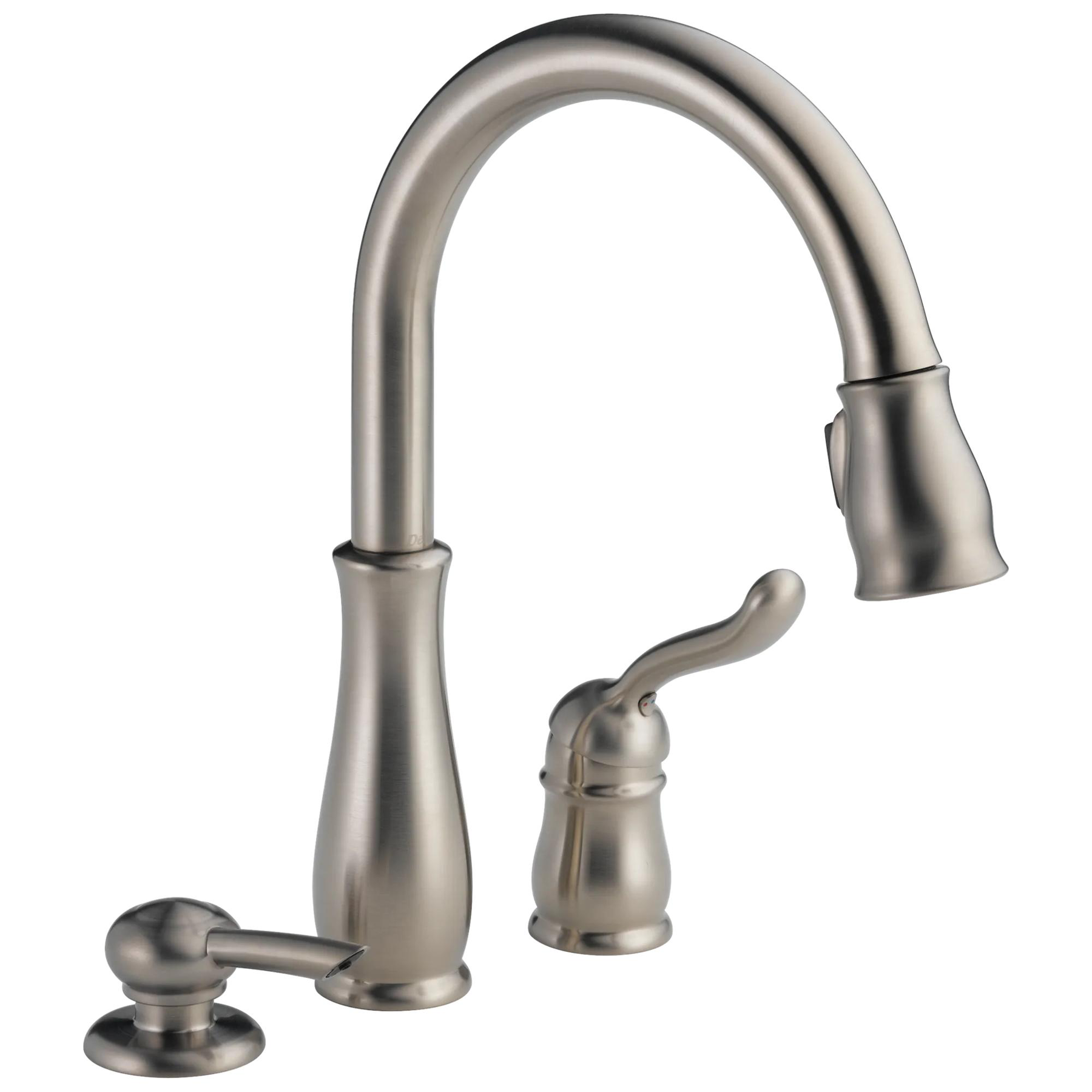 Pull-Down Kitchen Faucet w/Soap (Recertified)