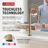 Touch<sub>2</sub>O&reg; Technology Kitchen Faucet with Touchless Technology