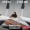 Single Handle Pull-Down Kitchen Faucet with Soap Dispenser and ShieldSpray Technology (Recertified)