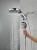 HydroRain&reg; H<sub>2</sub>Okinetic&reg; 5-Setting Two-in-One Shower Head