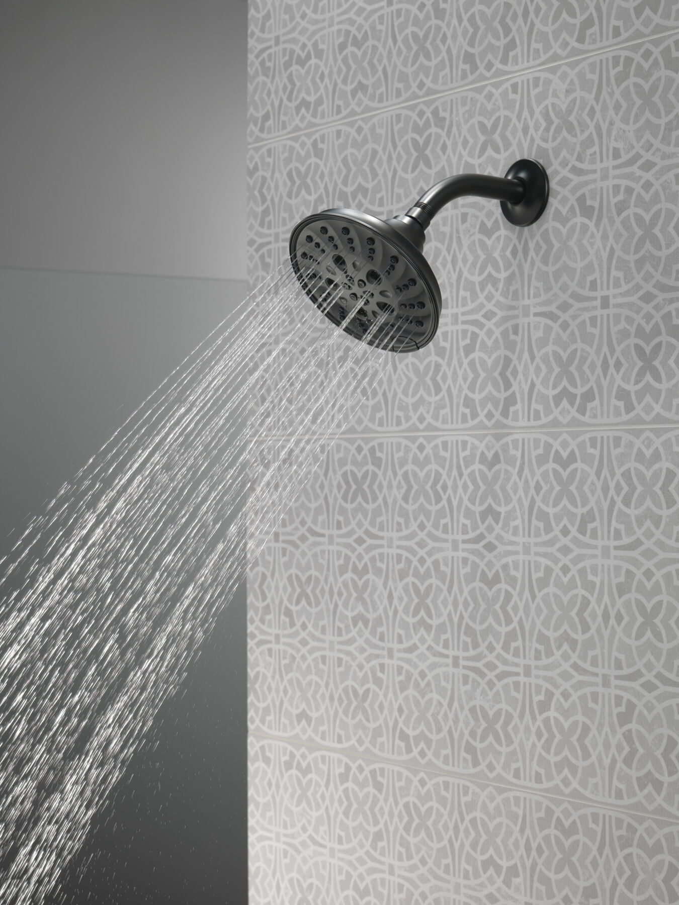 H<sub>2</sub>Okinetic&reg; 5-Setting Traditional Raincan Shower Head
