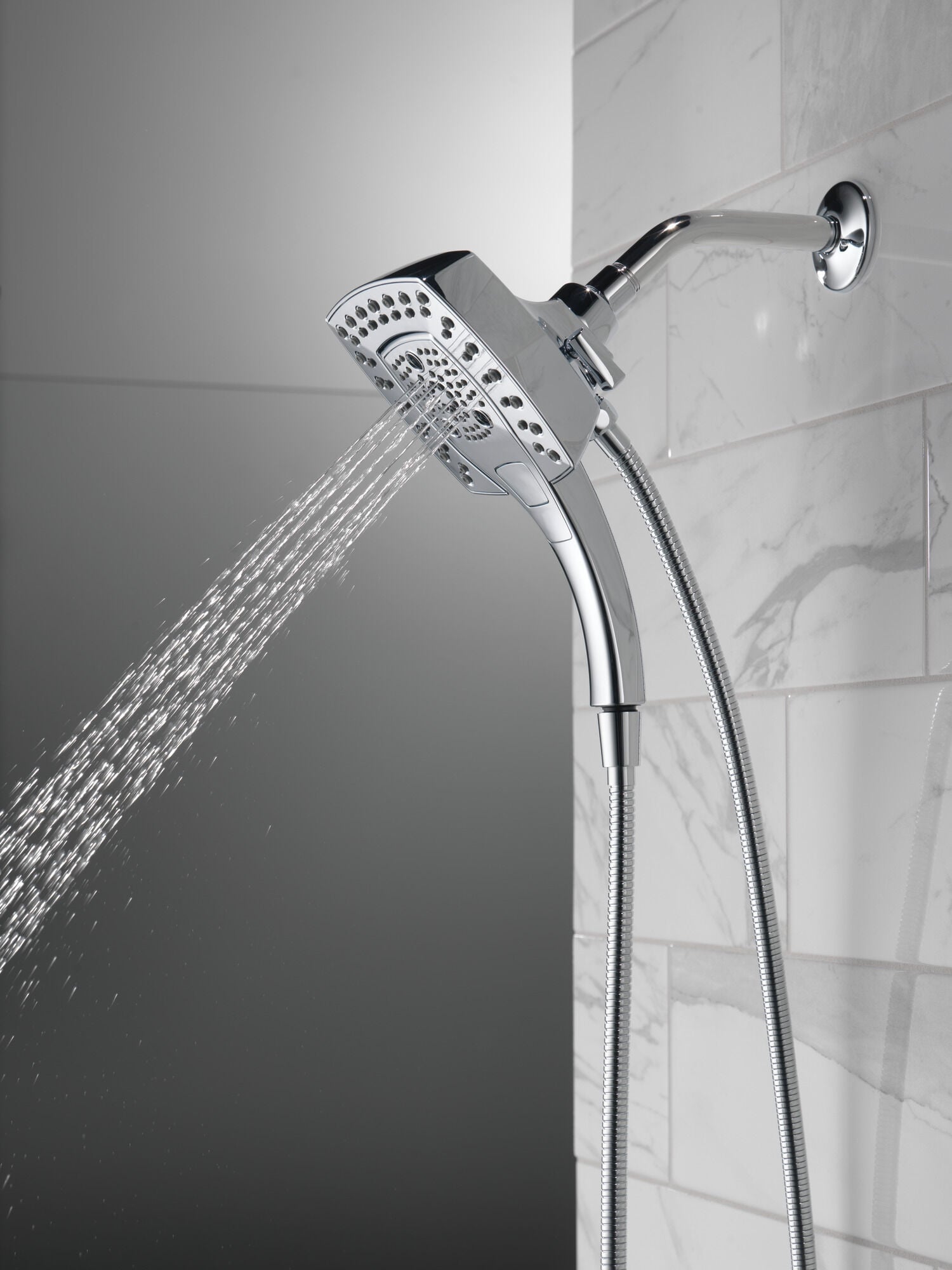 H2Okinetic® In2ition® 5-Setting Two-in-One Shower in Chrome 58474