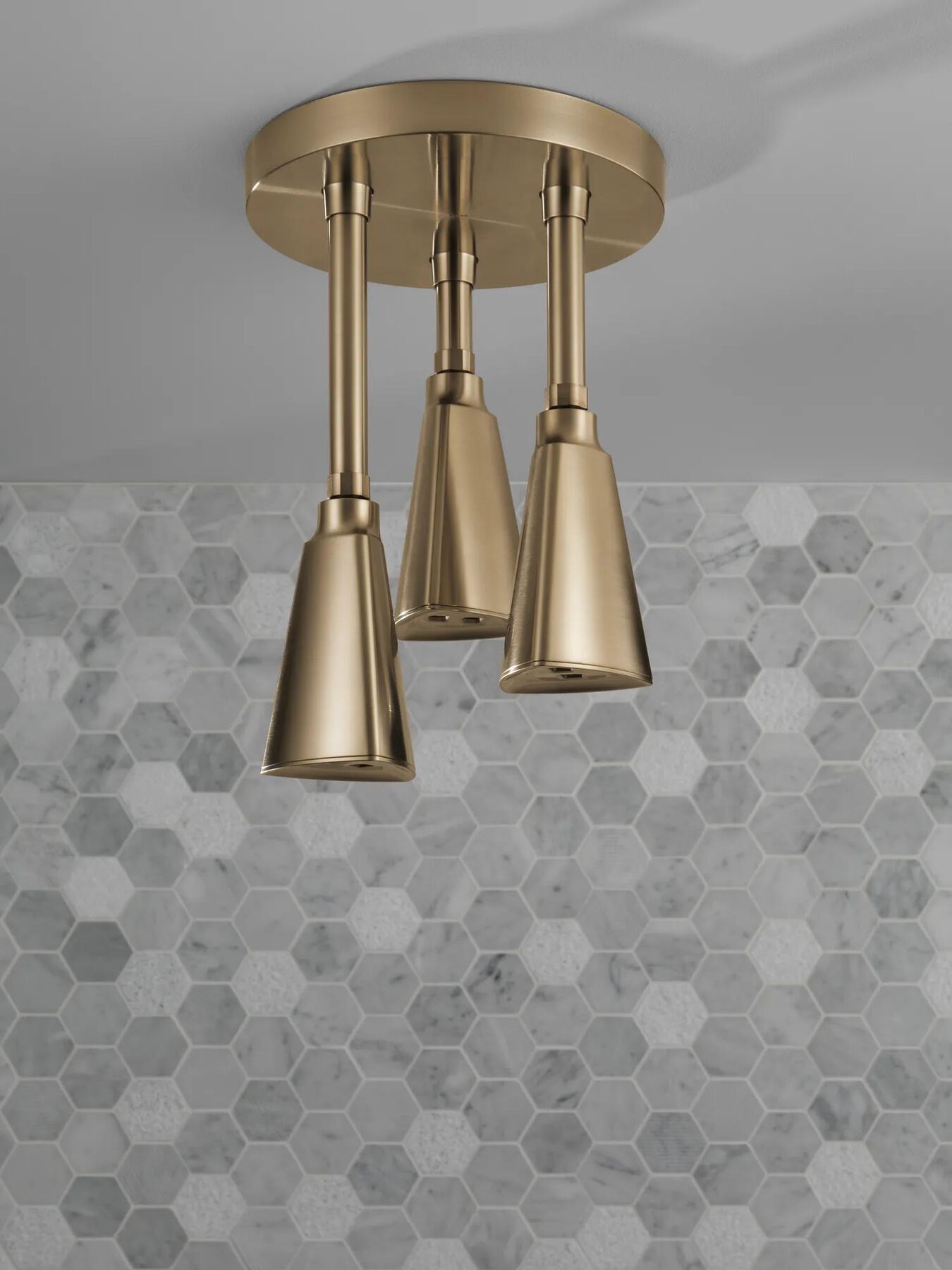 Zura H2OKinetic Pendant Raincan Shower Head