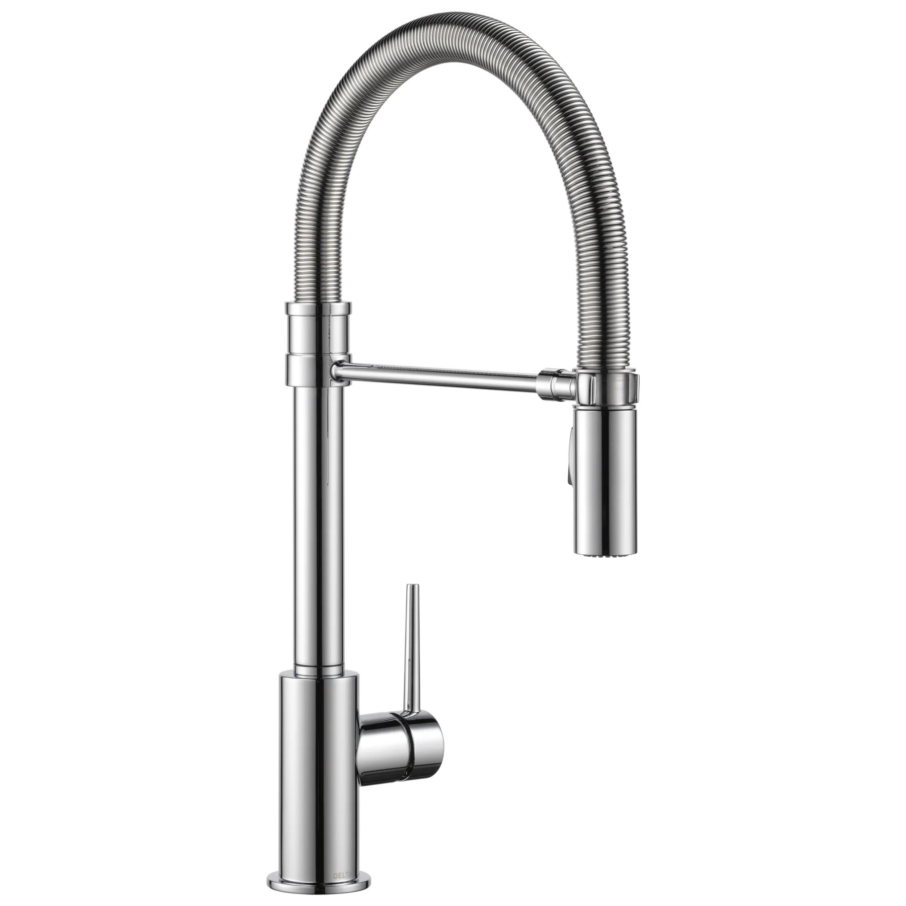 Single-Handle Pull-Down Spring Kitchen Faucet