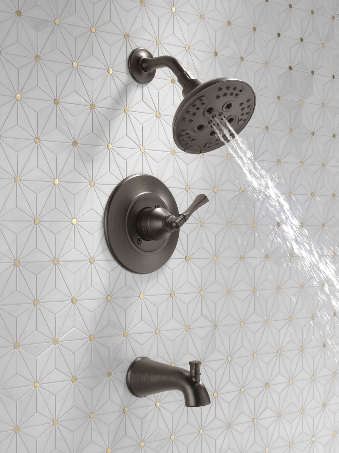 Tub Shower Rough/Trim (Recertified)