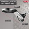 HydroRain&reg; H<sub>2</sub>Okinetic&reg; In2ition&reg; 5-Setting Two-in-One Shower