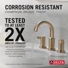 Two Handle Widespread Bathroom Faucet