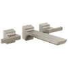 Two Handle Wall Mount Bathroom Faucet Trim (Recertified)