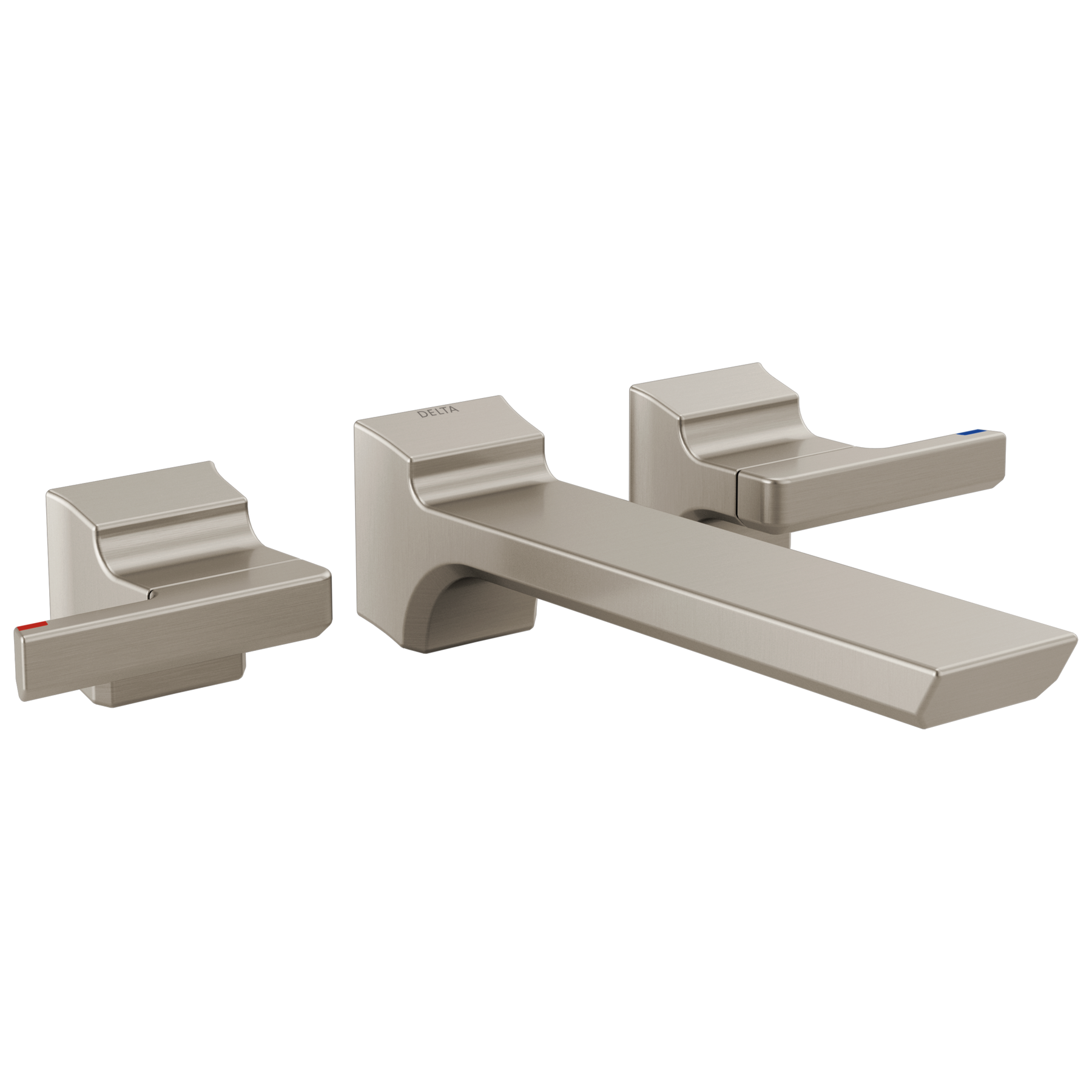 Two Handle Wall Mount Bathroom Faucet Trim (Recertified)