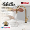 Touch2O with Touchless Technology Single Handle Pull-Down Kitchen Faucet with Soap Dispenser