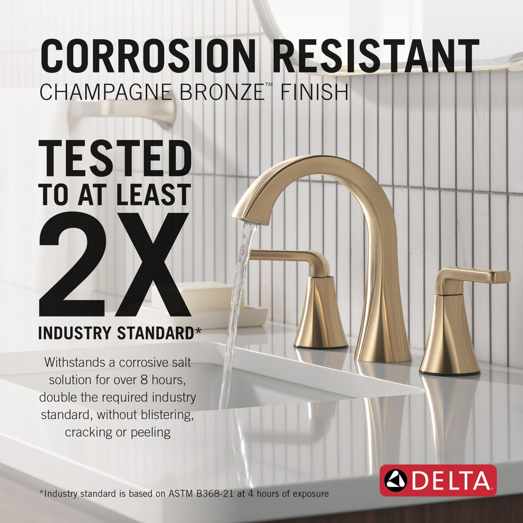 Widespread Lavatory Faucet with 14 Series Tub Shower Trim and Bathroom Accessories Bundle
