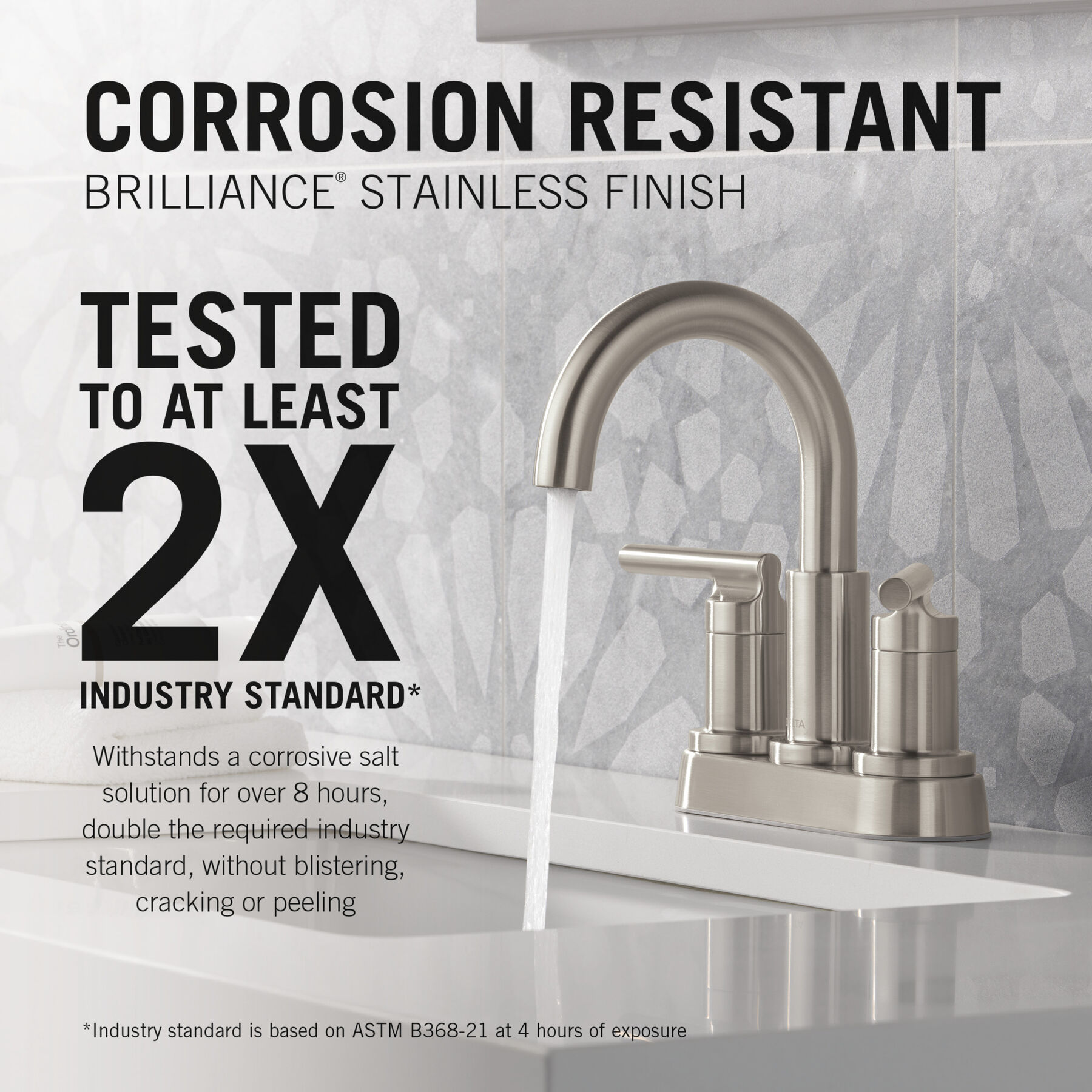 Two Handle Centerset Lavatory Faucet