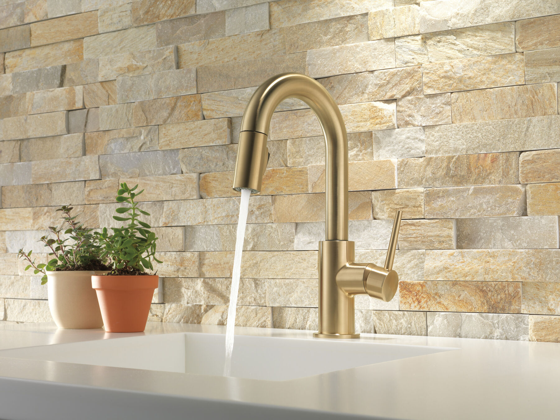 Single Handle Pull-Down Bar/Prep Kitchen Limited Swivel