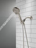 6-Setting Hand Shower with Cleaning Spray