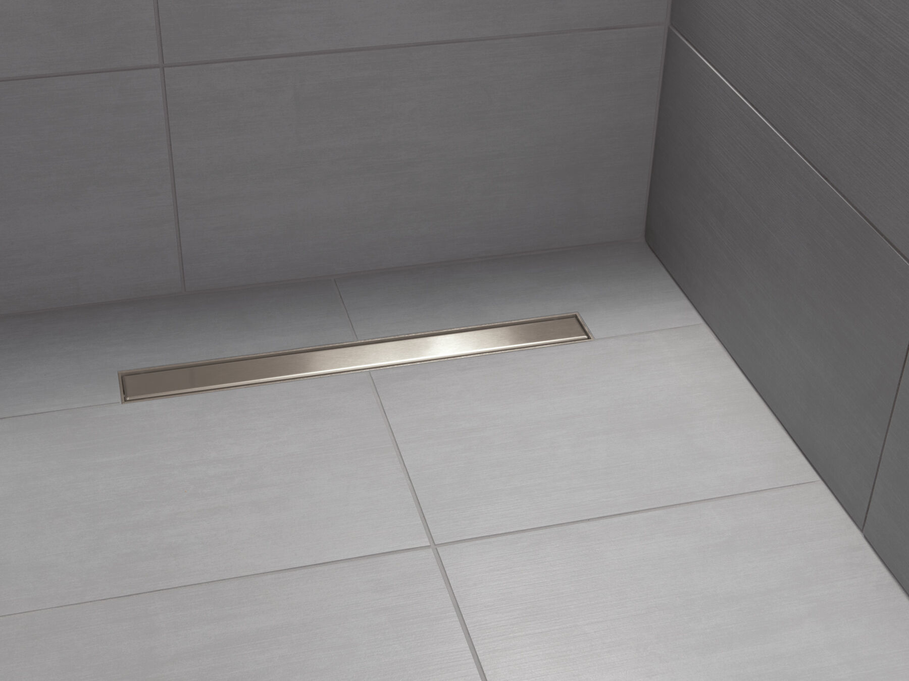 24" Reversible Linear Shower Drain Trim