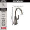 Contemporary Square Beverage Faucet