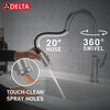 Single Handle Pull-Down Kitchen Faucet