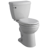 Round Front Toilet With Night Light Seat