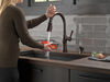 Single Handle Pull-Down Kitchen Faucet with Touch2O Technology and Soap Dispenser