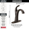 Single Handle Centerset Bathroom Faucet