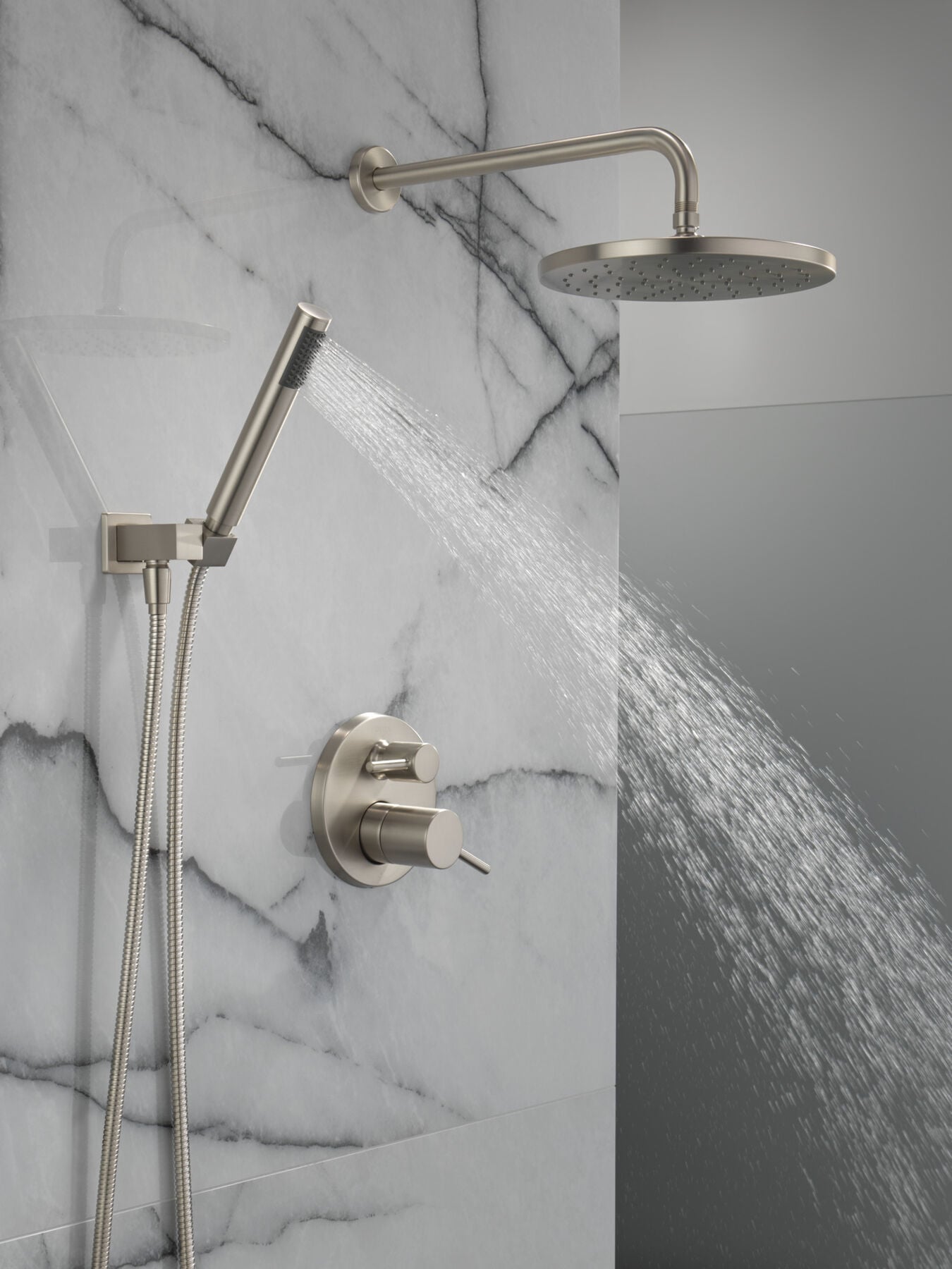 Monitor&reg; 14 Series Shower with Raincan, Hand Shower & Rough Valve