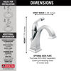 Single Handle Bathroom Faucet (Recertified)