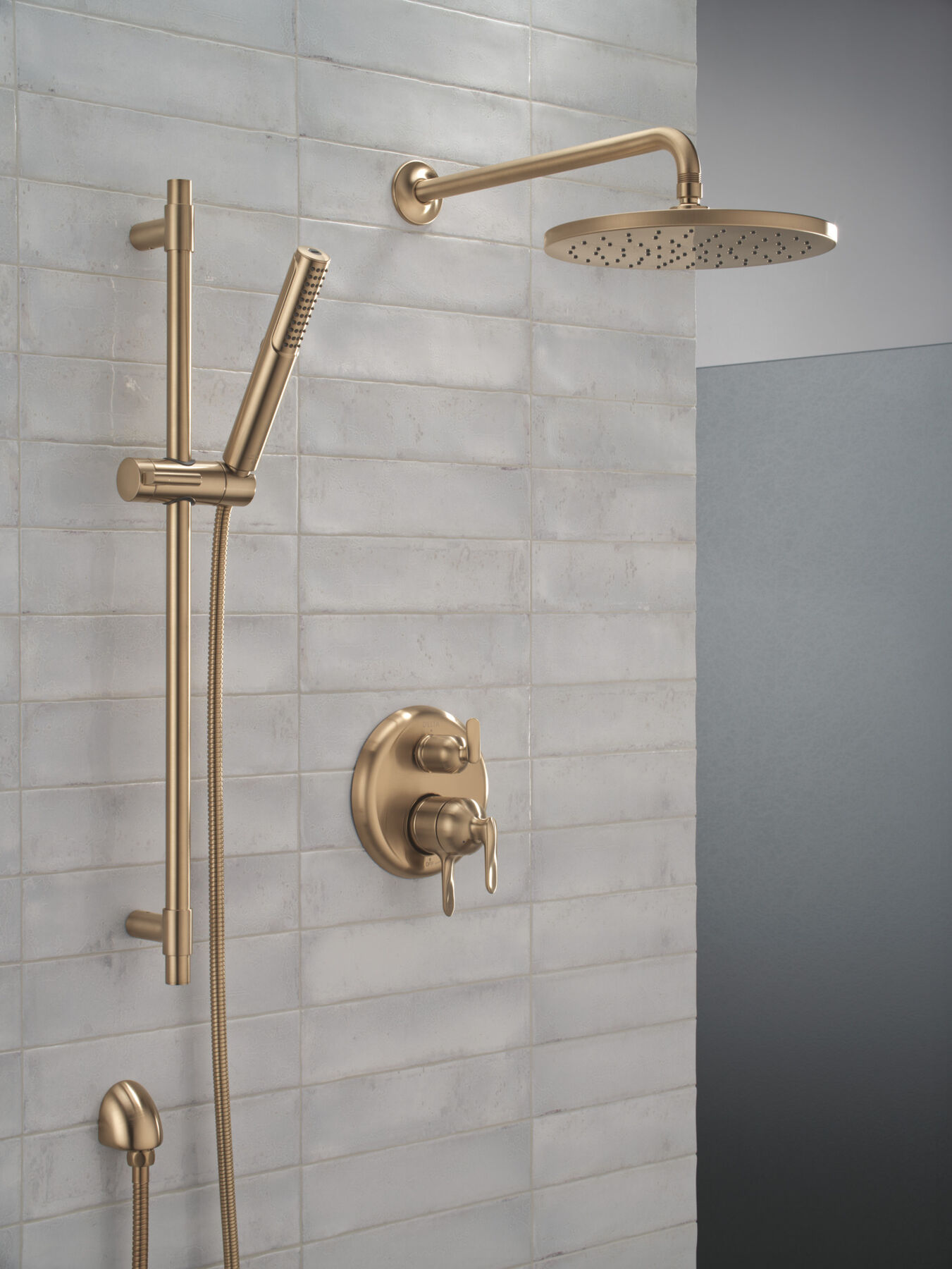 2-Setting Hand Shower with ProClean&trade; Spray &ndash; Slide Bar Mount