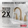 Two Handle Widespread Bathroom Faucet (Recertified)