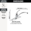 Single Handle Kitchen Faucet (Recertified)