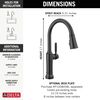 Touch<sub>2</sub>O&reg; Technology Kitchen Faucet with Touchless Technology