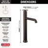 Single Handle Vessel Bathroom Faucet