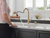 Pull-Down Kitchen Faucet w/Soap (Recertified)