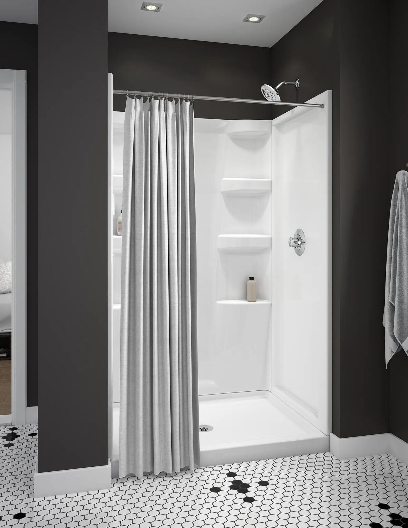 ProCrylic&trade; 48" x 34" Shower Base