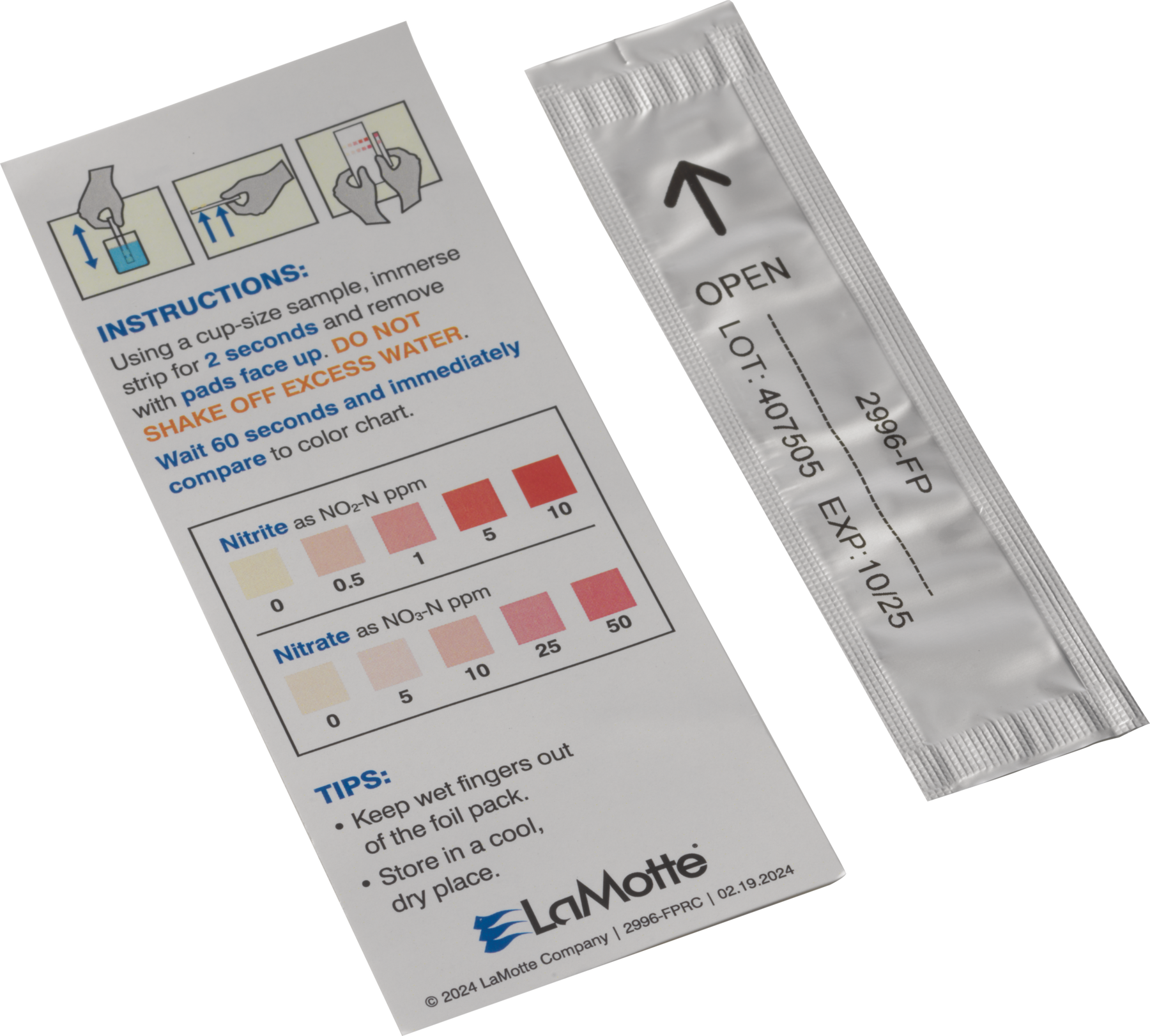 Nitrate Test Strips