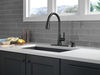 Single Handle Pull-Down Kitchen Faucet with Soap Dispenser and ShieldSpray&reg; Technology