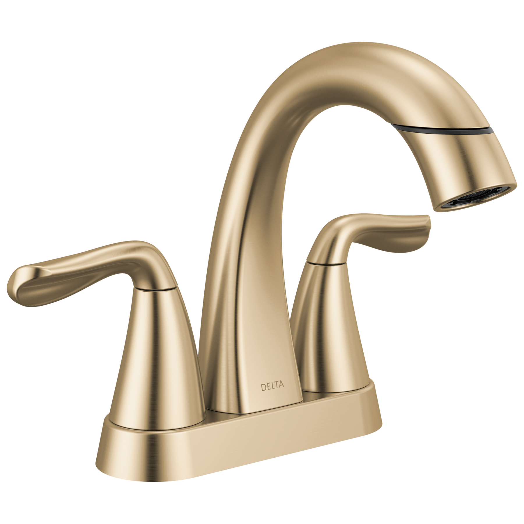 Two Handle Centerset Pull-Down Bathroom Faucet