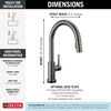 Touch<sub>2</sub>O&reg; Technology Kitchen Faucet with Touchless Technology