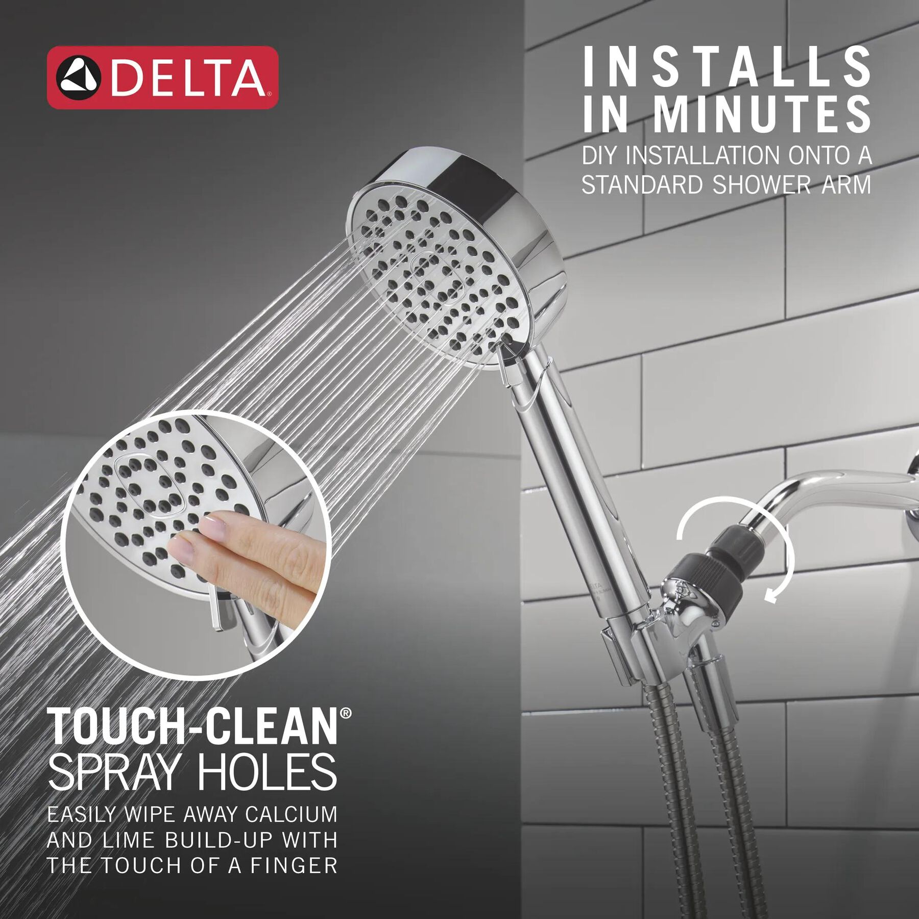 6-Setting Hand Shower