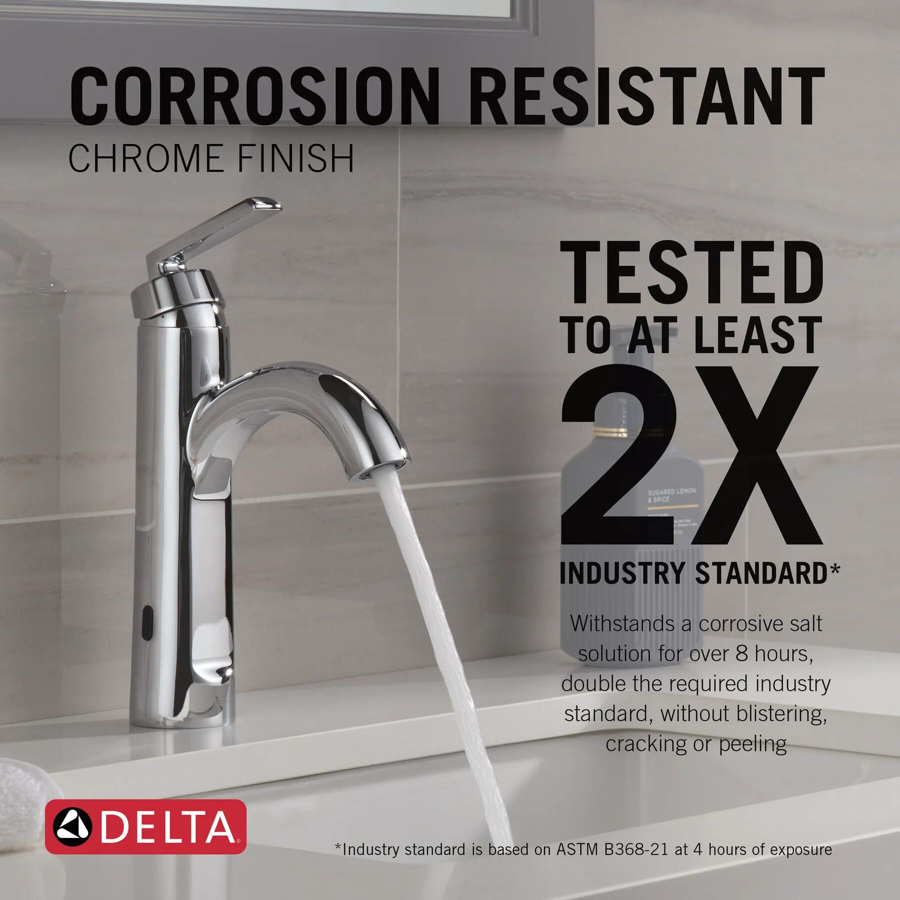 Sense2O&trade; Bathroom Faucet with Touchless Technology