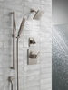 H<sub>2</sub>Okinetic&reg; Single-Setting Slide Bar Hand Shower
