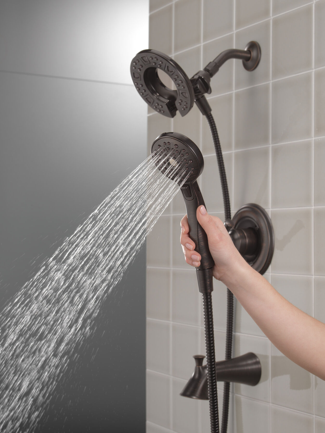 Monitor&reg; 14 Series Tub and Shower with WaterSense In2ition&reg; Two-in-One Shower