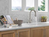 Single Handle Pull-Down Kitchen Faucet with Soap Dispenser and ShieldSpray&reg; Technology (Recertified)