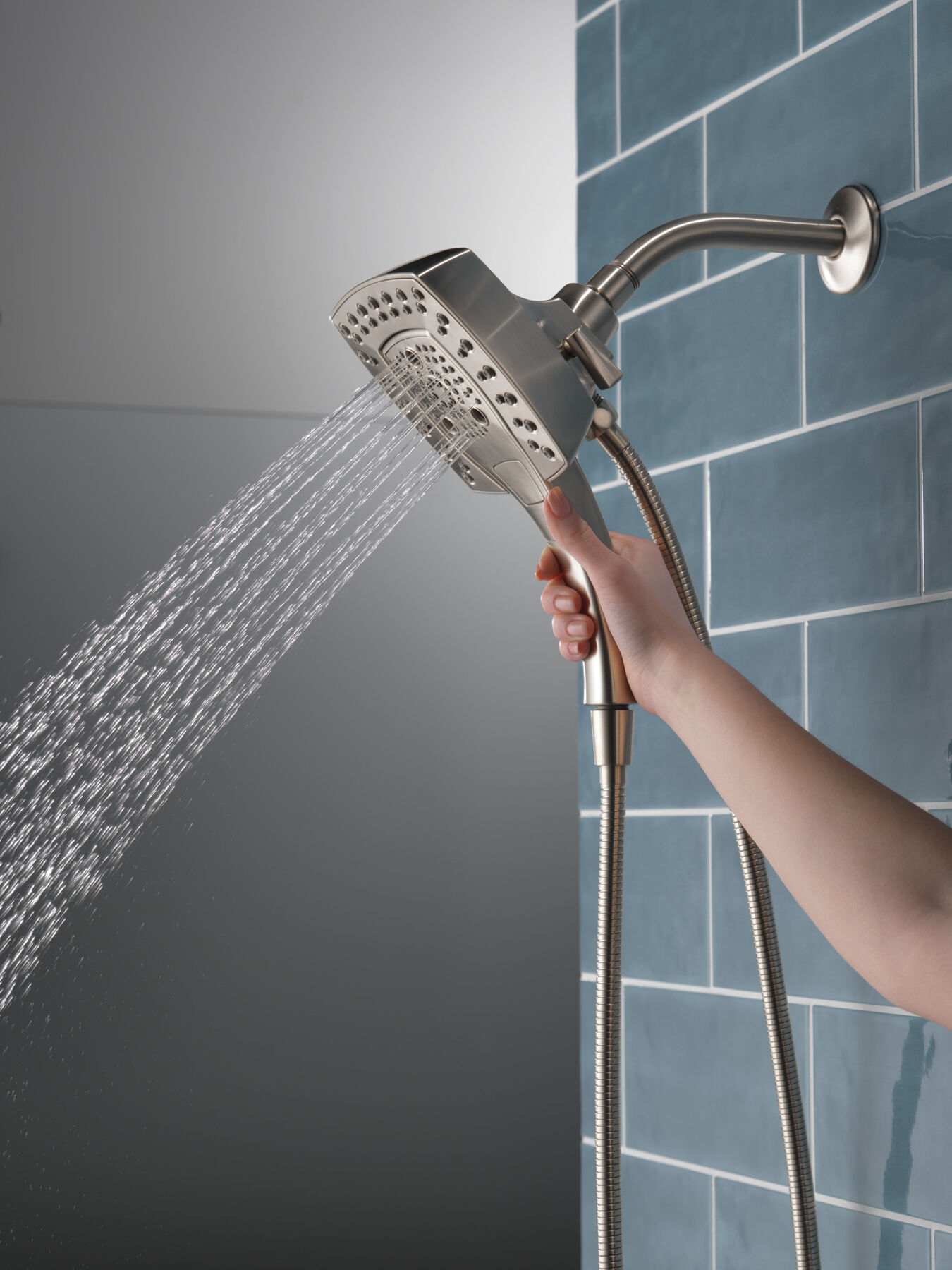 H<sub>2</sub>Okinetic&reg; In2ition&reg; 5-Setting Two-in-One Shower (Recertified)