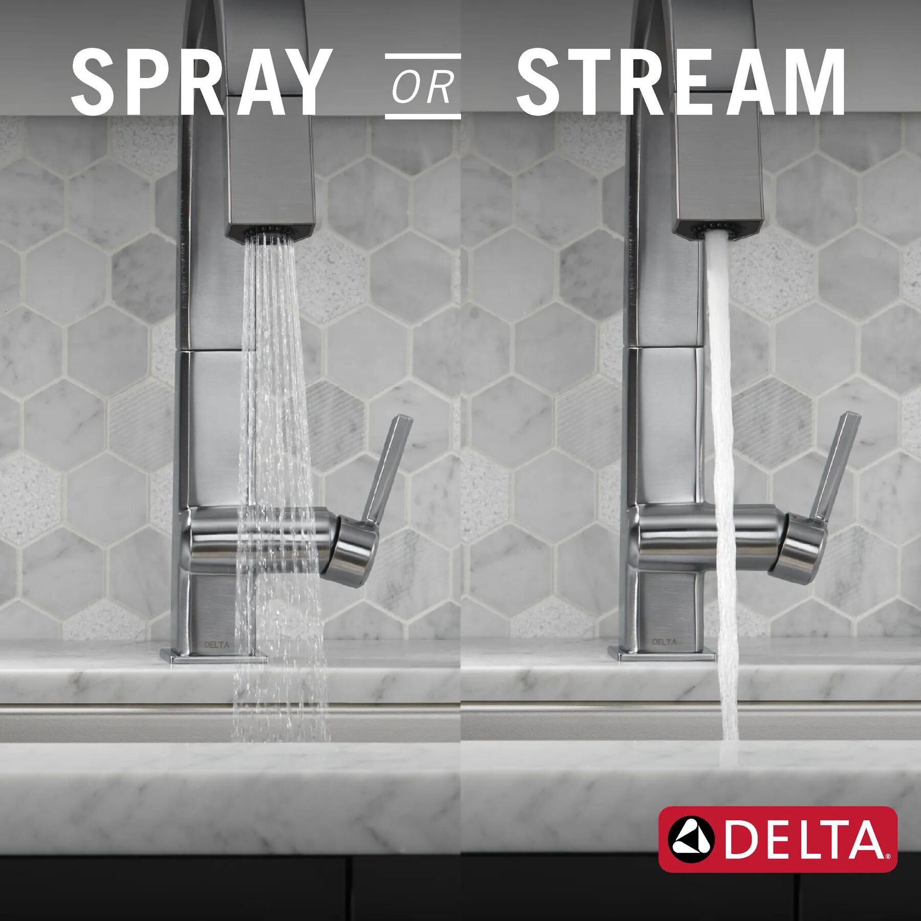 Single Handle Pull-Down Kitchen Faucet
