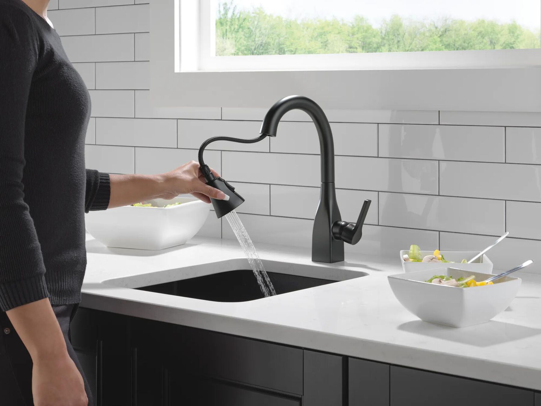 Single Handle Pull-Down Bar / Prep Faucet