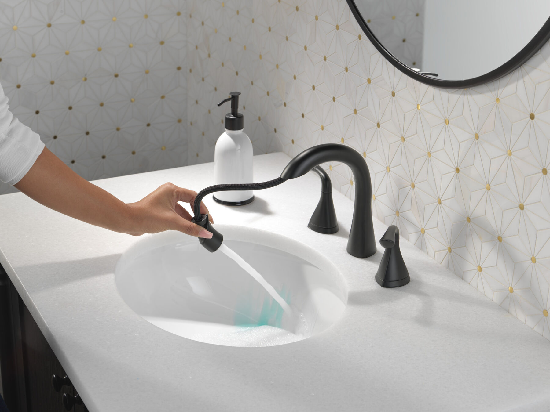 Widespread Bathroom Pull-Down (Recertified)