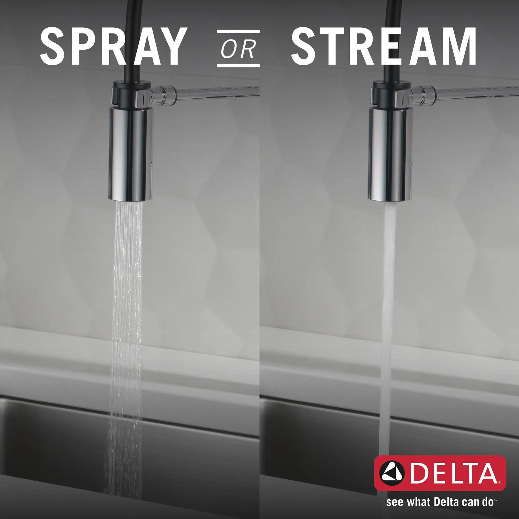 Single-Handle Pull-Down Spring Kitchen Faucet