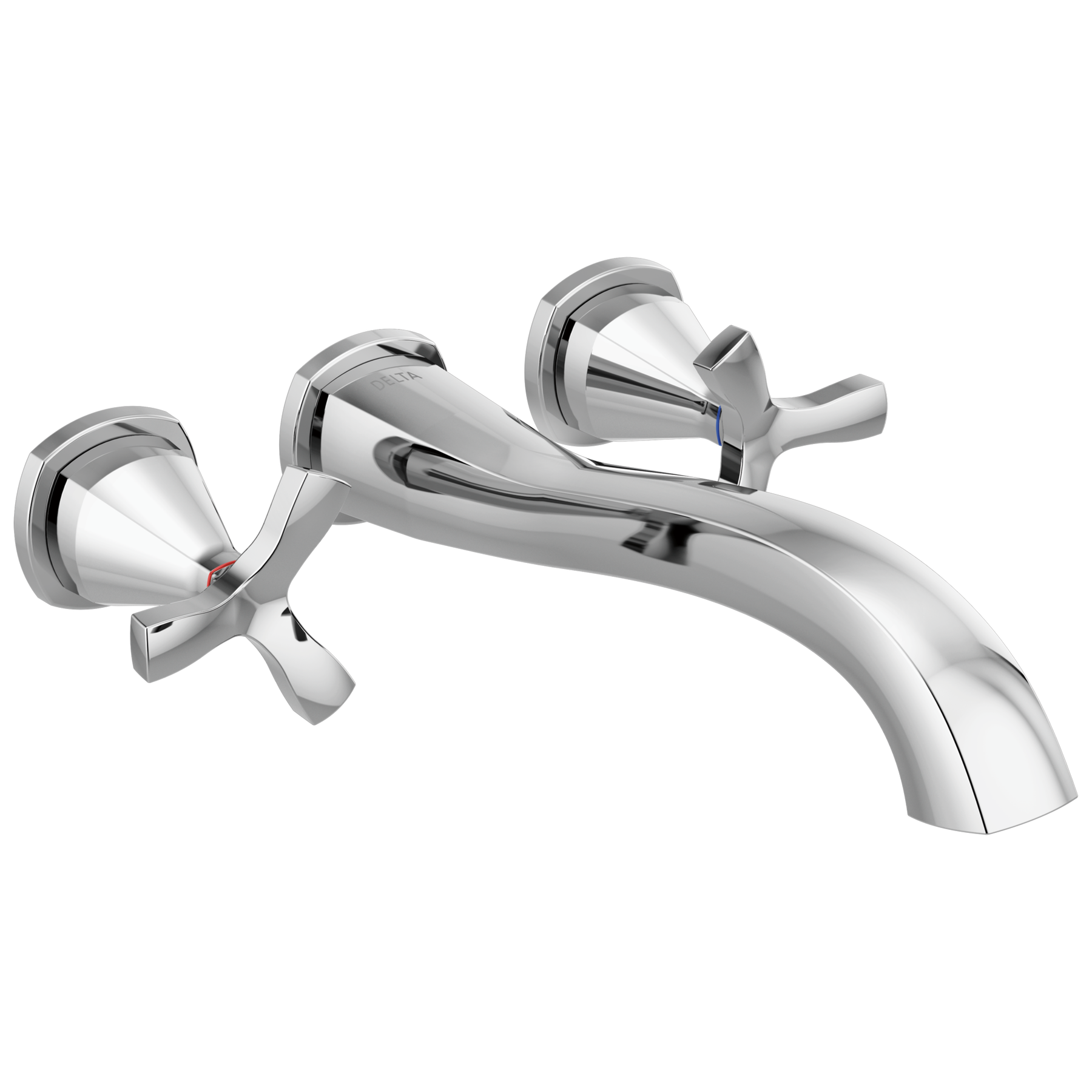 Wall Mount Tub Filler Faucet Trim 2O (Recertified)